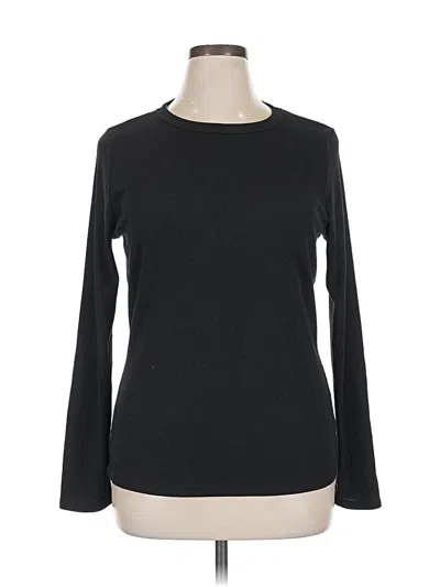 Pre-owned Staccato Long Sleeve T-shirt In Black