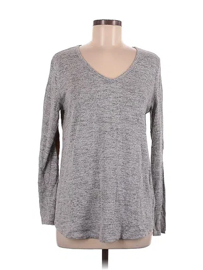 Pre-owned Staccato Long Sleeve T-shirt In Gray