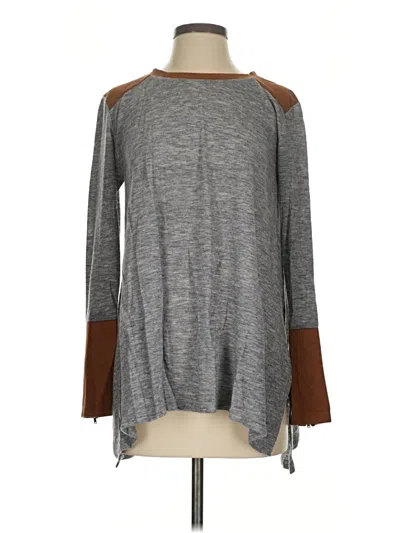 Pre-owned Staccato Long Sleeve T-shirt In Gray
