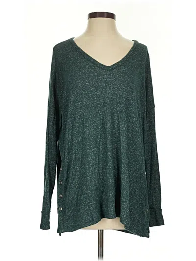 Pre-owned Staccato Long Sleeve T-shirt In Green