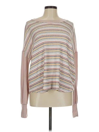 Pre-owned Staccato Long Sleeve T-shirt In Pink