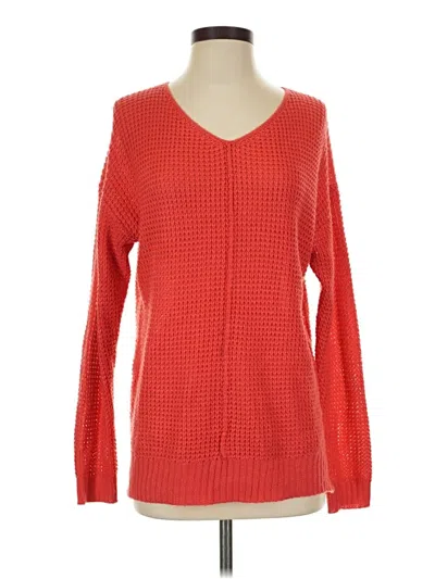 Pre-owned Staccato Long Sleeve T-shirt In Red