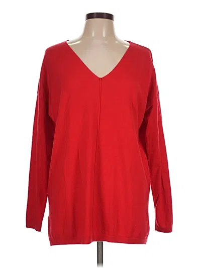 Pre-owned Staccato Long Sleeve T-shirt In Red