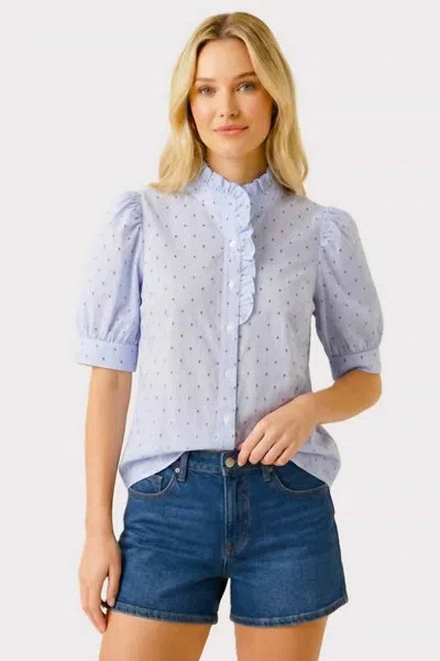 Staccato Marie Top In Blue In Multi