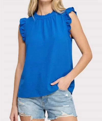Staccato Nox Top In Blue