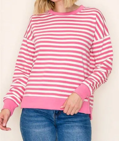 Staccato Parry Top Pink In Multi