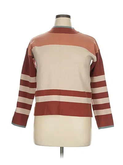 Pre-owned Staccato Pullover Sweater In Brown
