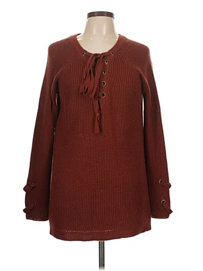 Pre-owned Staccato Pullover Sweater In Brown