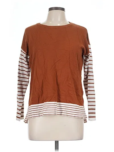 Pre-owned Staccato Pullover Sweater In Brown