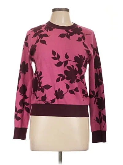Pre-owned Staccato Pullover Sweater In Burgundy