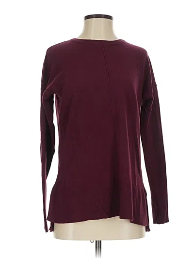 Pre-owned Staccato Pullover Sweater In Burgundy