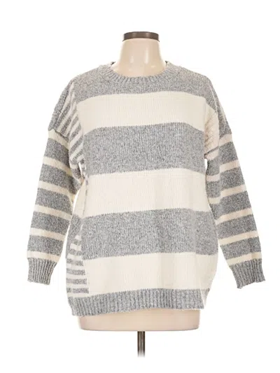 Pre-owned Staccato Pullover Sweater In Gray