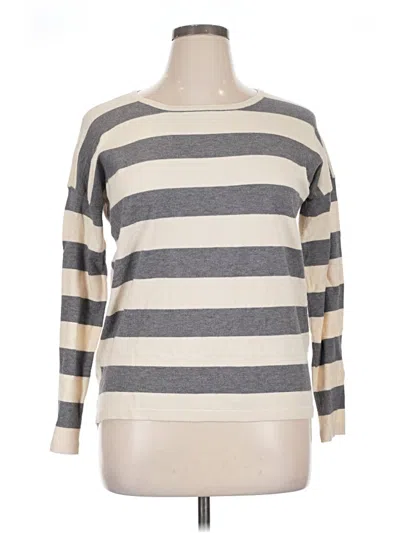 Pre-owned Staccato Pullover Sweater In Gray