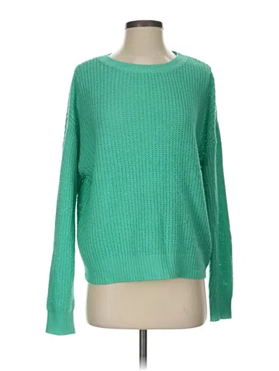 Pre-owned Staccato Pullover Sweater In Green