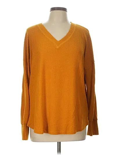 Pre-owned Staccato Pullover Sweater In Orange