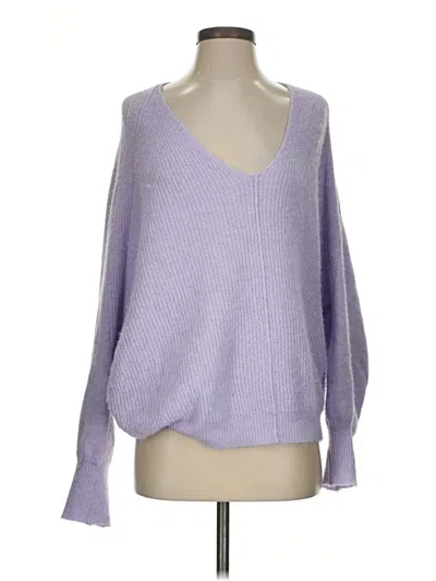 Pre-owned Staccato Pullover Sweater In Purple
