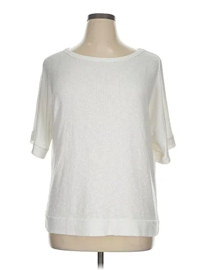 Pre-owned Staccato Pullover Sweater In White