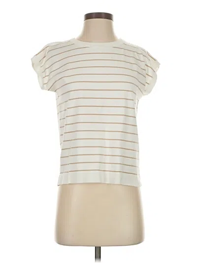 Pre-owned Staccato Pullover Sweater In White