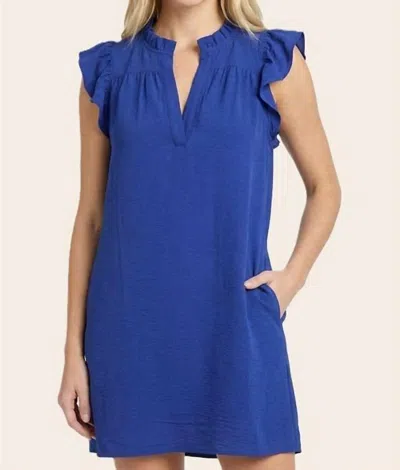Staccato River Dress In Blue