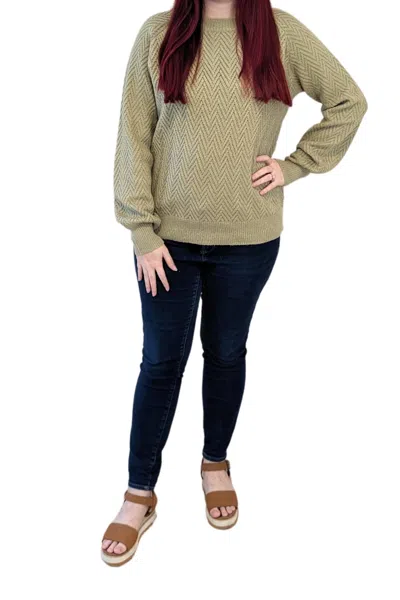 Staccato Sage Sweater In Multi