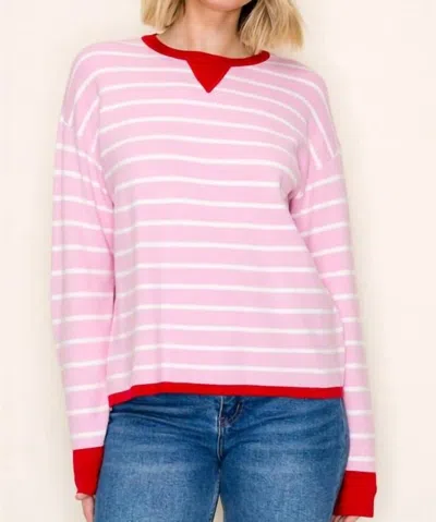 Staccato Sherry Top In Pink