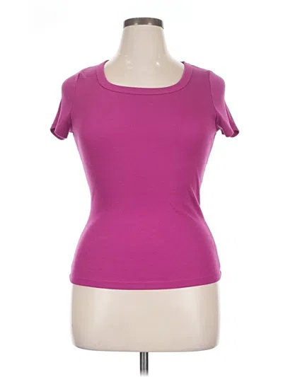 Pre-owned Staccato Short Sleeve T-shirt In Purple