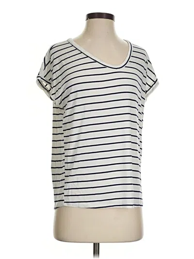 Pre-owned Staccato Short Sleeve T-shirt In White