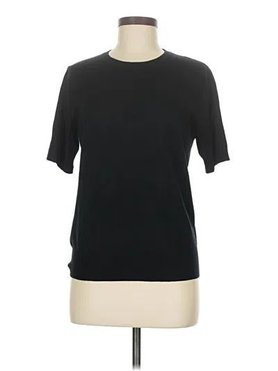 Pre-owned Staccato Short Sleeve Turtleneck In Black