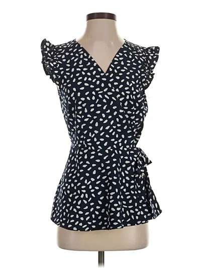 Pre-owned Staccato Sleeveless Blouse In Black