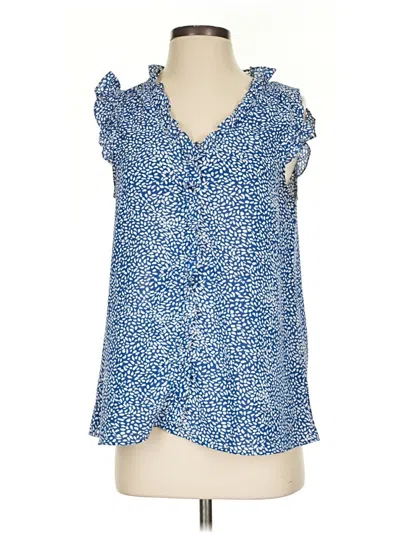 Pre-owned Staccato Sleeveless Blouse In Blue
