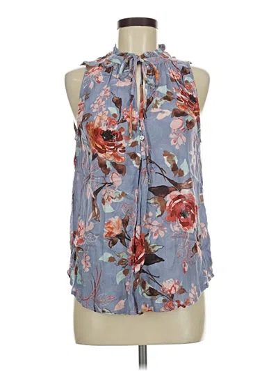 Pre-owned Staccato Sleeveless Blouse In Blue