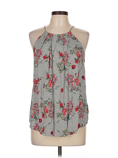 Pre-owned Staccato Sleeveless Blouse In Gray