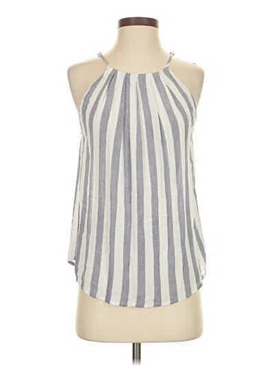 Pre-owned Staccato Sleeveless Blouse In Gray