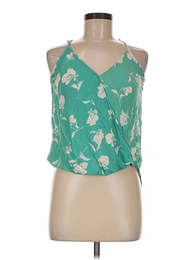 Pre-owned Staccato Sleeveless Blouse In Green