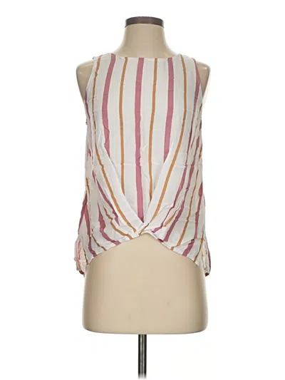 Pre-owned Staccato Sleeveless Blouse In Pink