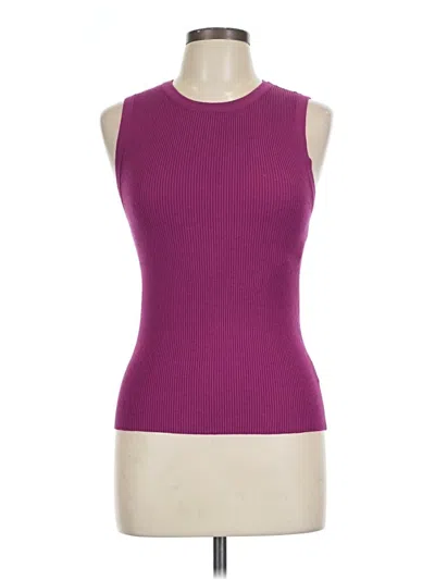 Pre-owned Staccato Sleeveless Top Purple Boatneck Tops