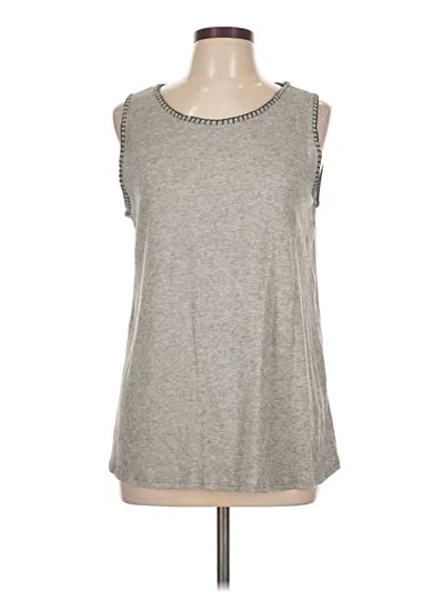 Pre-owned Staccato Sleeveless T-shirt In Gray