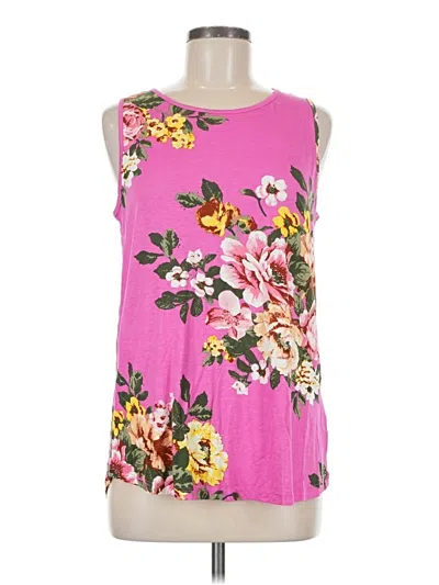 Pre-owned Staccato Sleeveless T-shirt In Pink