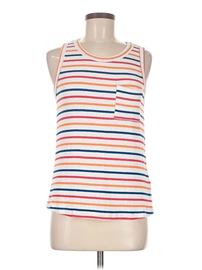 Pre-owned Staccato Sleeveless T-shirt In White