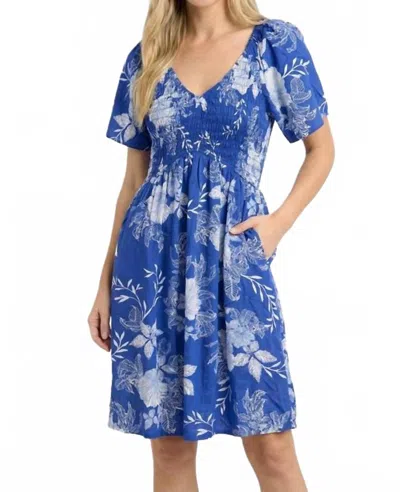 Staccato Stayton Dress In Blue