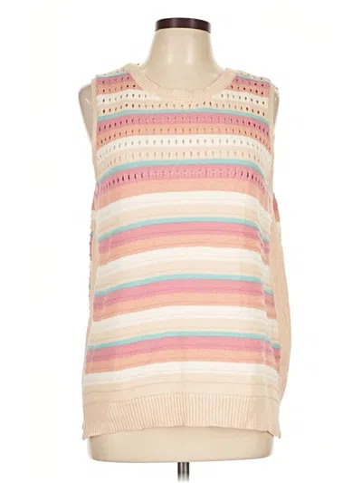 Pre-owned Staccato Sweater Vest In Ivory