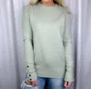Staccato Sweet & True Top In Sage In Multi