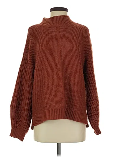 Pre-owned Staccato Turtleneck Sweater In Brown