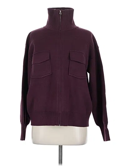 Pre-owned Staccato Turtleneck Sweater In Burgundy