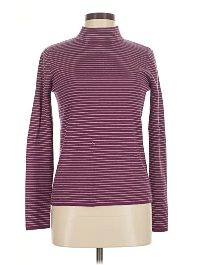 Pre-owned Staccato Turtleneck Sweater In Burgundy