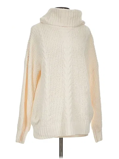 Pre-owned Staccato Turtleneck Sweater In Ivory