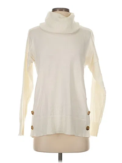 Pre-owned Staccato Turtleneck Sweater In Ivory