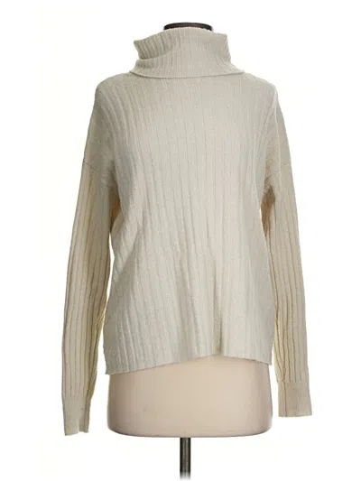 Pre-owned Staccato Turtleneck Sweater In Ivory