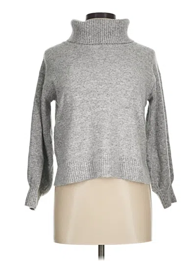 Pre-owned Staccato Turtleneck Sweater In Silver