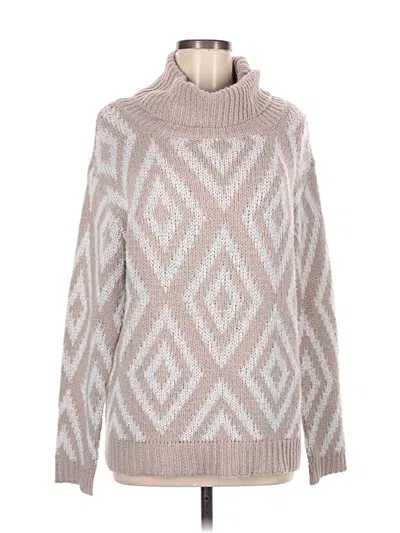 Pre-owned Staccato Turtleneck Sweater In Tan